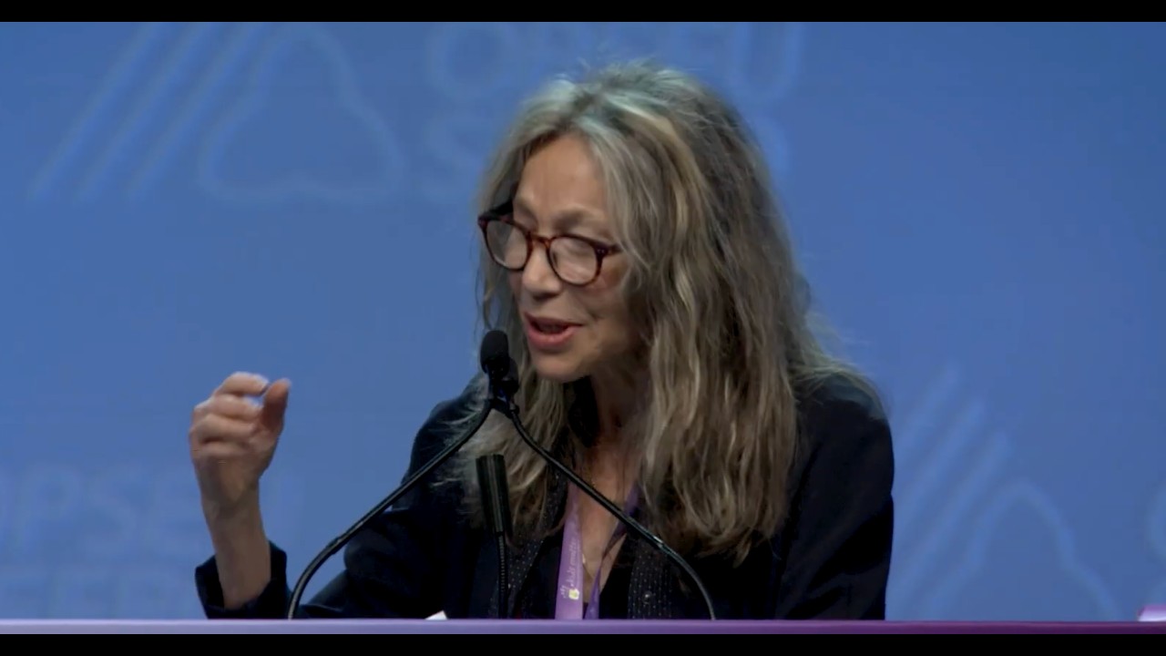 Guest speaker Linda McQuaig at Convention 2026