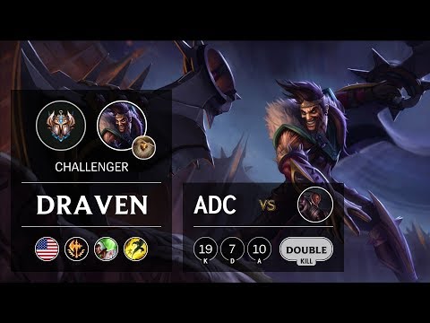 Draven ADC vs Lucian - NA Challenger Patch 10.2