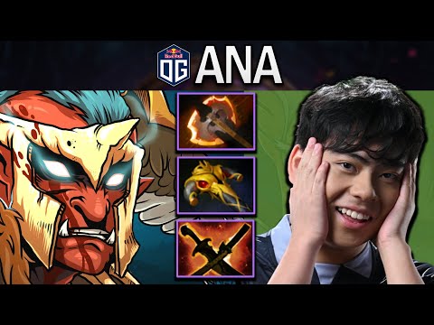 OG.ANA TROLL WARLORD WITH 30K LEAD IN 30 MINS - DOTA 2 GAMEPLAY