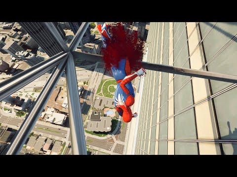 Grand Theft Auto 5 SPIDERMAN 4K Ultra Graphics Gameplay - GTA 5 PC 4K 60FPS