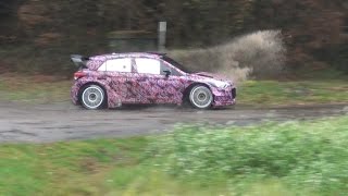 Test days France Hyundai WRC 2016 - Dani Sordo & Thierry Neuville [HD]