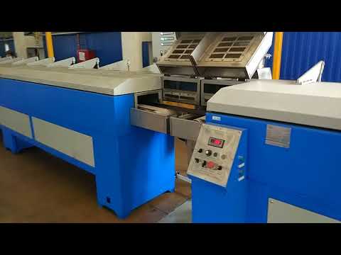 浙江百纳 俄罗斯微波硫化（一出七带自动收卷）Zhejiang Baina micorwave curing line with automatic coiler