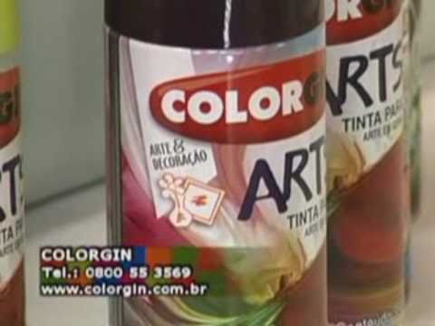Colorgin no Ateliê na TV  - Comercial linha Colorgin