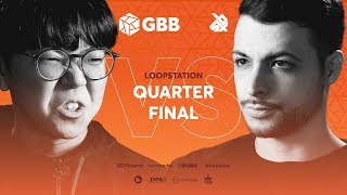 ここからの流れすき（00:08:45 - 00:12:12） - SO-SO vs BEATNESS | Grand Beatbox Battle 2019 | LOOPSTATION 1/4 Final