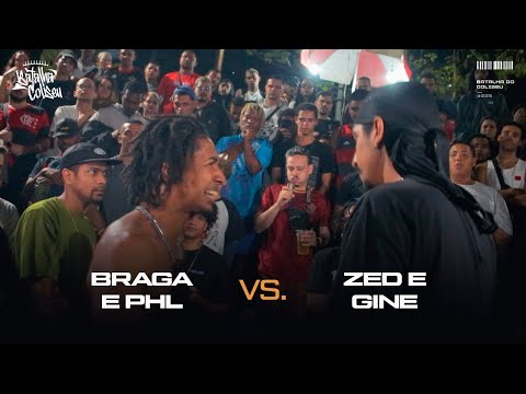 BRAGA BXD E PHL X ZED E GINE - 1ª FASE - BATALHA DO COLISEU - EDIÇÃO DE DUPLAS #225