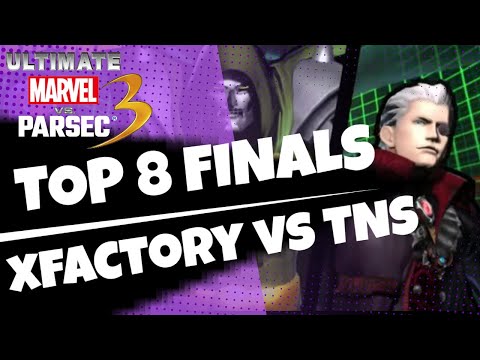 Top 8 Ultimate Marvel vs Capcom 3 - XFactory vs TNS UMvC3 Tournament ft RayRay, Milky, Jibrill