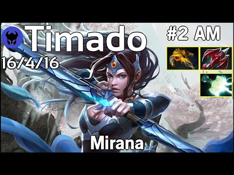 Timado [Infamous] plays Mirana!!! Dota 2 7.19