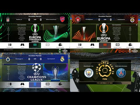 Tanıtım 16: UEFA & FIFA Mod - 4 Turnuva 1 Oyunda (UEFA Conference League)