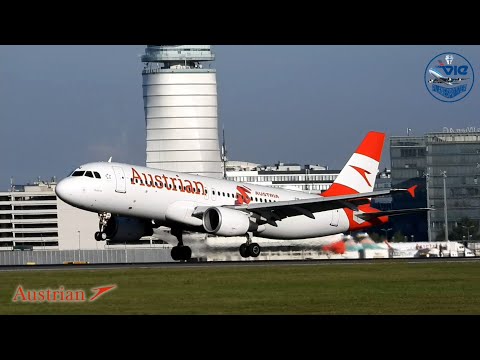 Austrian Airlines - OE-LBN (EXPO 2025 Osaka Stickers) - Vienna International Airport