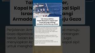 Download lagu Kapal Nelayan & Kapal Sipil Israel Bersiap Halangi Armada Sumud Flotilla yang Tembus Blokade mp3