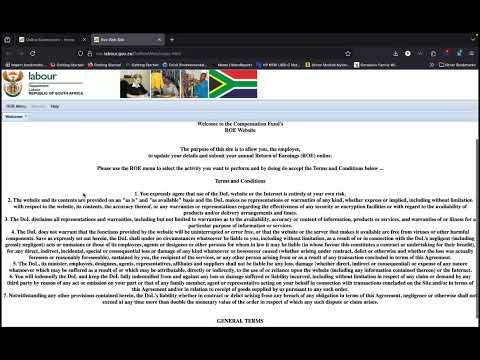 HOW I GET MY COIDA Letter of good standing.