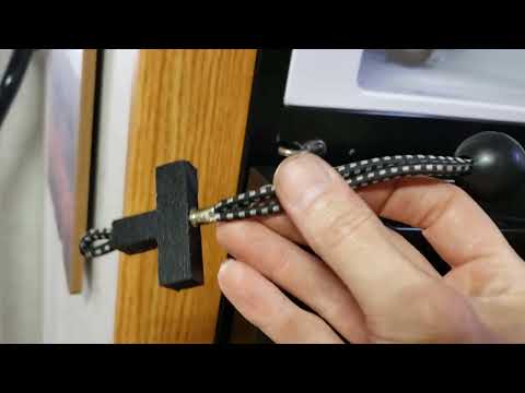 DIY RV Residential Fridge Door Latch / Lock No More Opening of Refrigerator Door While In Motion