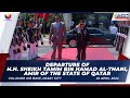 Departure of His Highness Sheikh Tamim bin Hamad Al-Thani, Amir of the State of Qatar 4/22/2024