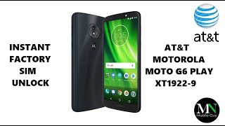 Download lagu Instantly Factory SIM Unlock AT&T Motorola Moto G6 Play XT1922-9! mp3 Download lagu Instantly Factory SIM Unlock AT&T Motorola Moto G6 Play XT1922-9! mp3