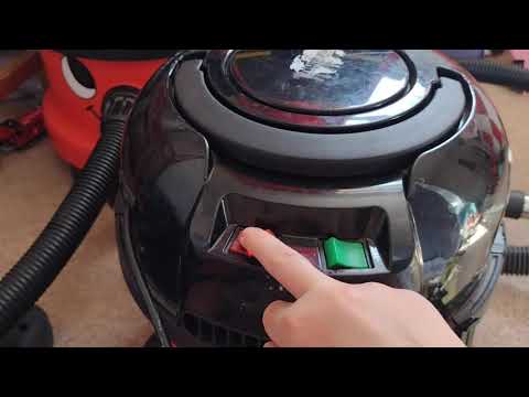 how to turn on and off a numatic Henry hvr 200A and het200A and the Henry Xtra hvx200A.