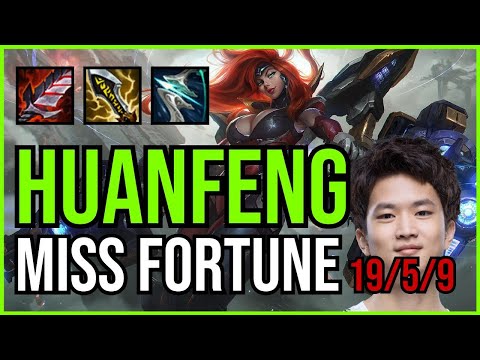 HUANFENG - MISS FORTUNE vs. THRESH ADC | KR DIAMOND | PATCH 11.1