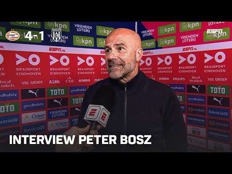 Peter Bosz: "Dit heb ik nog nooit meegemaakt, maar we hebben nog niks" | Interview