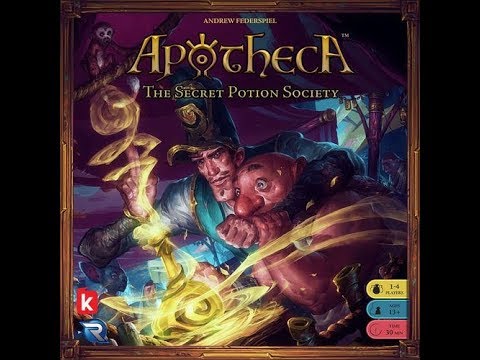 The Purge: # 1832 Apotheca: A look at the solo game included in the box: Worth your time?