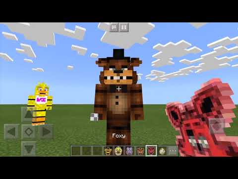 SCP-096 vs FNAF in Minecraft PE