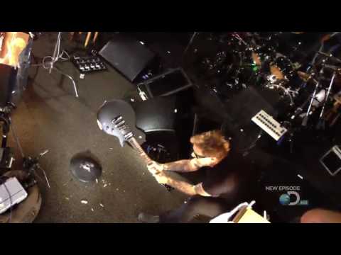 James Hetfield Smashing Guitars [HD] - Time Warp