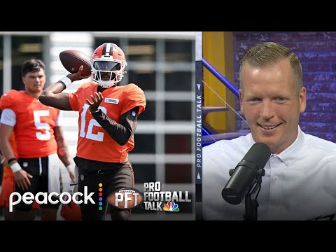 Browns’ Myles Garrett: Shedeur Sanders works seriously hard | Pro Football Talk | NFL on NBC