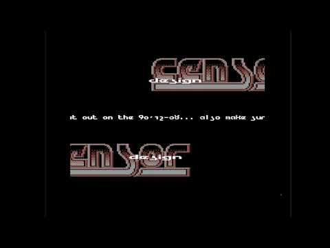 C64 Crack Intro: Censor Design Intro 1990