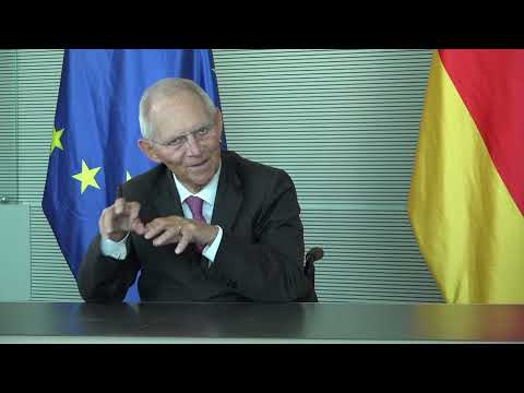 Deutsches Wirtschaftsforum digital: Deutschlands Zukunft nach der Pandemie mit Dr. Wolfgang Schäuble