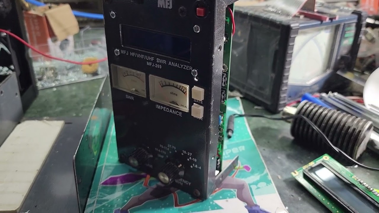 Repair of MFJ 269 analyzer water ingress