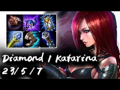 Korea Diamond 1 Katarina Mid vs Orianna | Korea High Elo Replays