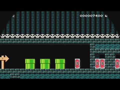 Zelda Shadow Temple by NinLL72 ~ World Record! - Super Mario Maker - No Commentary 1bq