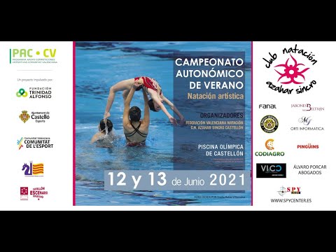 CAMPEONATO AUTONÓMICO NATACIÓN ARTÍSTICA VERANO 2021
