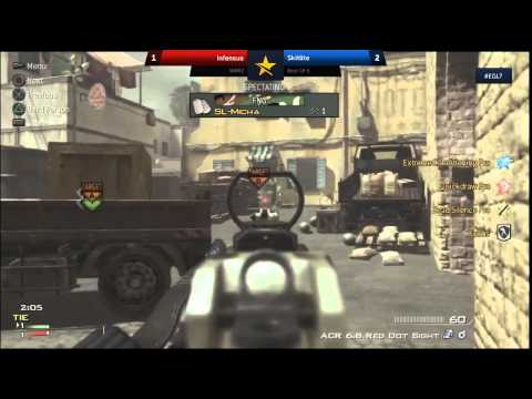 EGL7 : Call of Duty MW3 (PS3) : Infensus vs Skitlite : WBR2 - Map 4