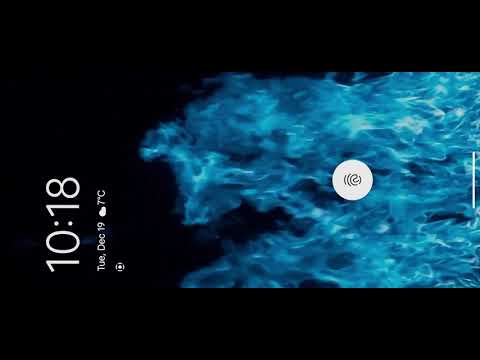Blue Fire Live Wallpaper Video