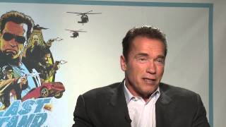 Arnold Schwarzenegger & Johnny Knoxville 'The Last Stand' Generic Interview