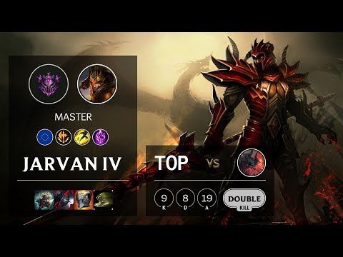Jarvan IV Top vs Aatrox - EUW Master Patch 10.11