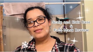 Scalp and Hair Care & Face Mask Review | Curly Cami Channel