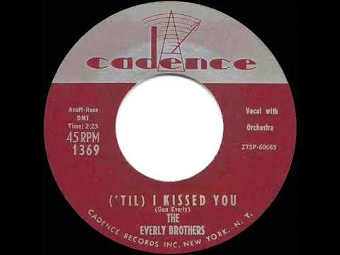 1959 HITS ARCHIVE: Til I Kissed You - Everly Brothers
