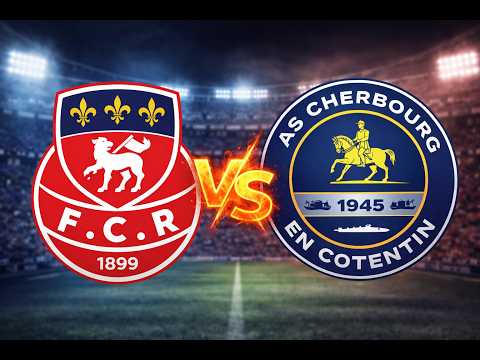 FC Rouen vs AS Cherbourg  Match amical