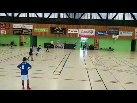 U13 Kronenbourg 5-5 RC Strasbourg 2023 Mohammed n:11 a passé les premier,deuxième et troisième buts