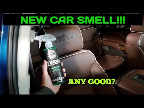 CG New Car Smell.  How to use chemical guys air fresheners
