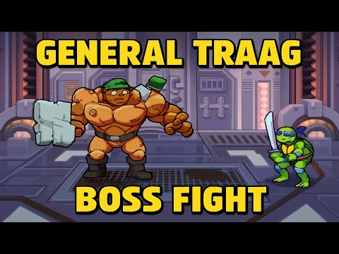 GENERAL TRAAG - BOSS FIGHT | TMNT: Shredder's Revenge | Walkthrough, Gameplay, No Commentary