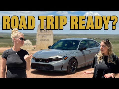 Thumbnail for Jen & Mary Road Trip the 2025 Honda Civic Si To the Most Amazing Place You’ve Never Heard Of! by video, Car, Vehicle, Truck, vide, Honda Civic