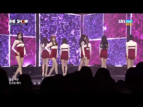 150127 Nine Muses - Drama @ SBS The Show