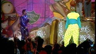Kurtis Blow - AJ Scratch, If I Ruled The World, Basketball, The Breaks (Appollo Theatre 1990)