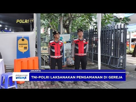 PERAYAAN NATAL DI GEREJA KATEDRAL, TNI POLRI KERAHKAN 1500 PERSONEL