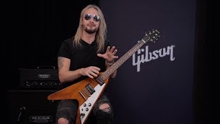 Video thumbnail for Richie Faulkner of Judas Priest Demos The Gibson New Flying V by Gibson TV