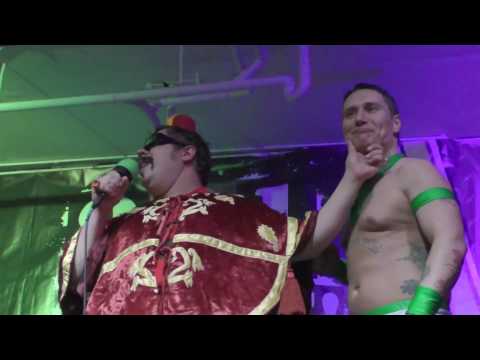 Mr. Fitness vs The Bird vs Sonico - 3-2-1 BATTLE! 'Point At The Sign' - 04/08/2017