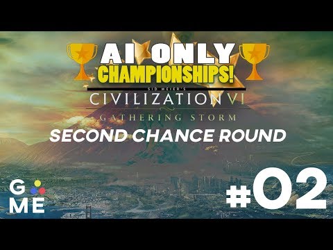 AI ONLY Championship - Second Chance Round | Civilization 6: Gathering Storm | Episode #2