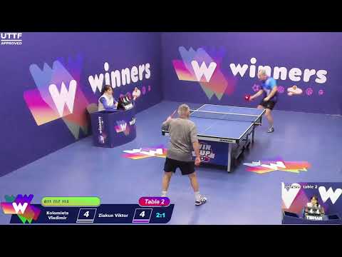 WINners CUP table 2  06.01  Kolomiets Vladimir - Ziakun Viktor  22:30