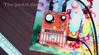 Video thumbnail for Black Cat Monster K-Fuzz Stompbox demo by guitarmoderne